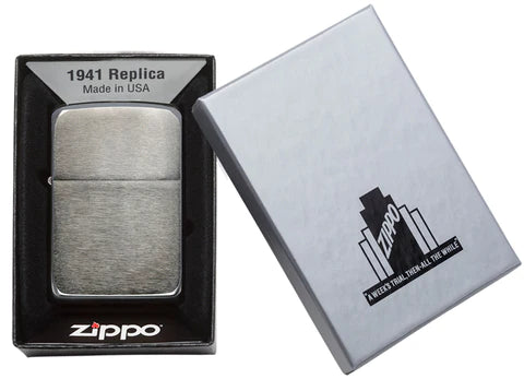 Zippo Replica 1941 Black Ice