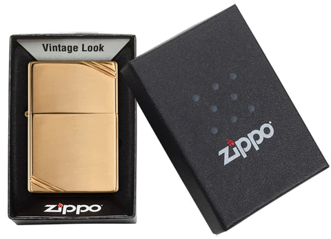 Zippo Vintage High Polish Brass