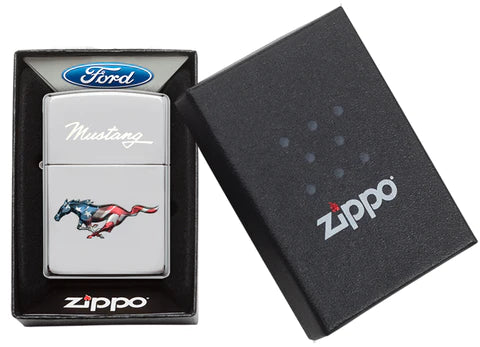 Zippo Ford Mustang Running Horse