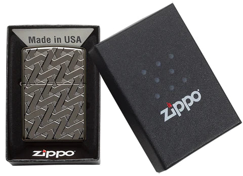 Zippo Geometric Weave