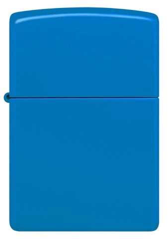 Das Zippo Himmelblau, Sky blue, ist eine wunderbare Ergänzung zum Basic Sortiment.