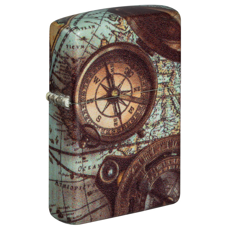 Mit dem Thema NAUTIK UND MEER hat Zippo die Möglichkeit eine unglaubliche Auswahl von Benzinfeuerzeugen zu kreieren. Von der Unterwasserwelt mit einem PREMIUM Modell bis zum Kompass oder der Weltkarte auf einer LUXURY Edition.