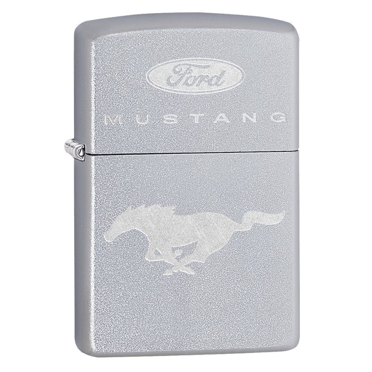 Ein wunderbar dezentes und denn noch klares Bekenntnis zum Ford Mustang. Eine edle Laser-Arbeit.