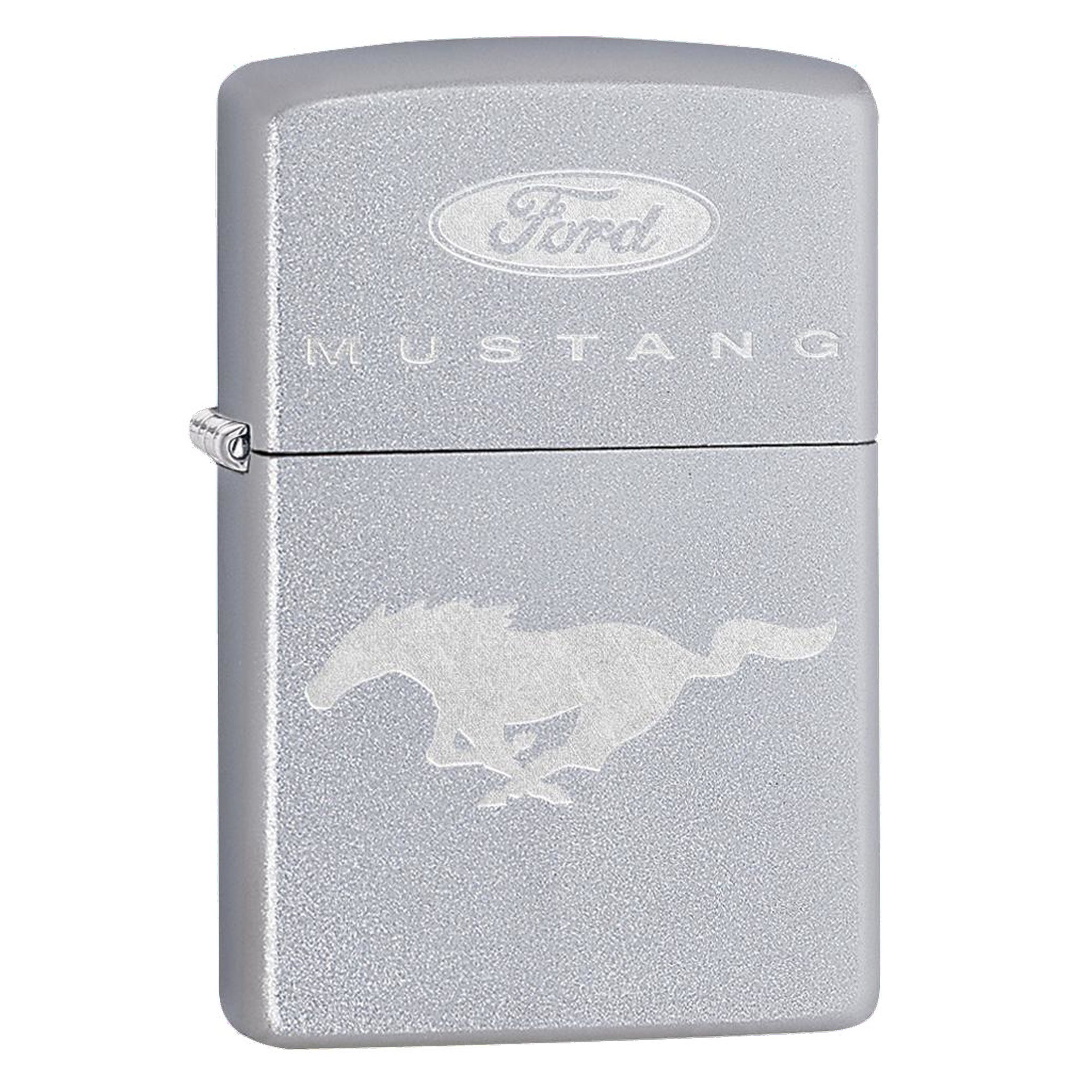 Ein wunderbar dezentes und denn noch klares Bekenntnis zum Ford Mustang. Eine edle Laser-Arbeit.