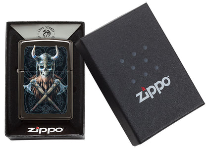 Zippo Anne Stokes Crâne viking