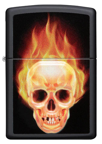 Ein super schöner Textilprint lässt diesen flammenden Totenkopf wie ein Emblem fühlen.&nbsp;