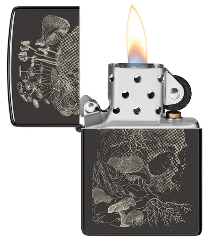 Zippo Skull Mushroom