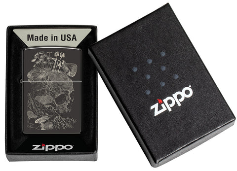 Zippo Skull Mushroom