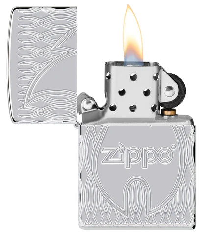 Zippo Armor Heavy Wall Flame