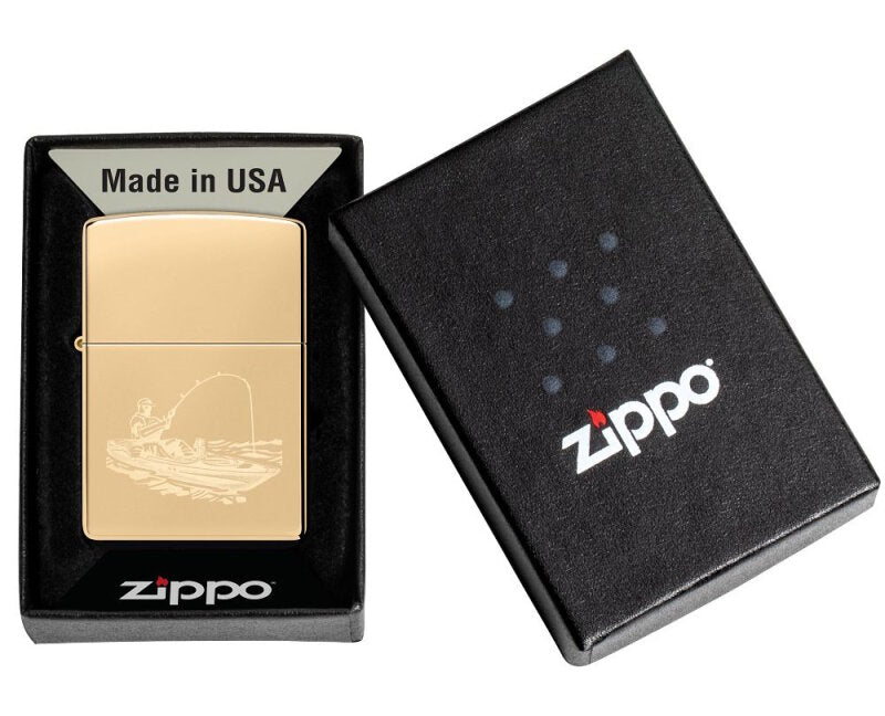 Zippo Fischer Gold