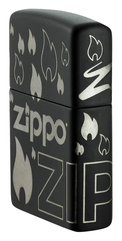 Zippo Black Matte Design