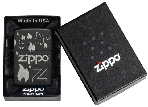 Zippo Black Matte Design