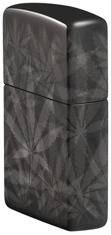 Zippo Cannabis Black