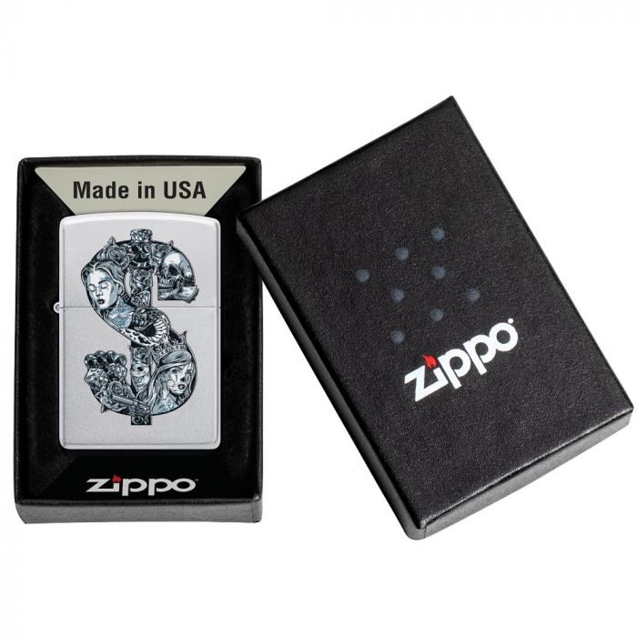 Zippo Dollar Tattoo