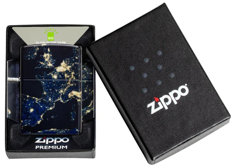 Zippo Night Earth