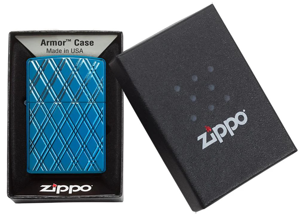 Zippo Blue in Geschenkverpackung, Armor.