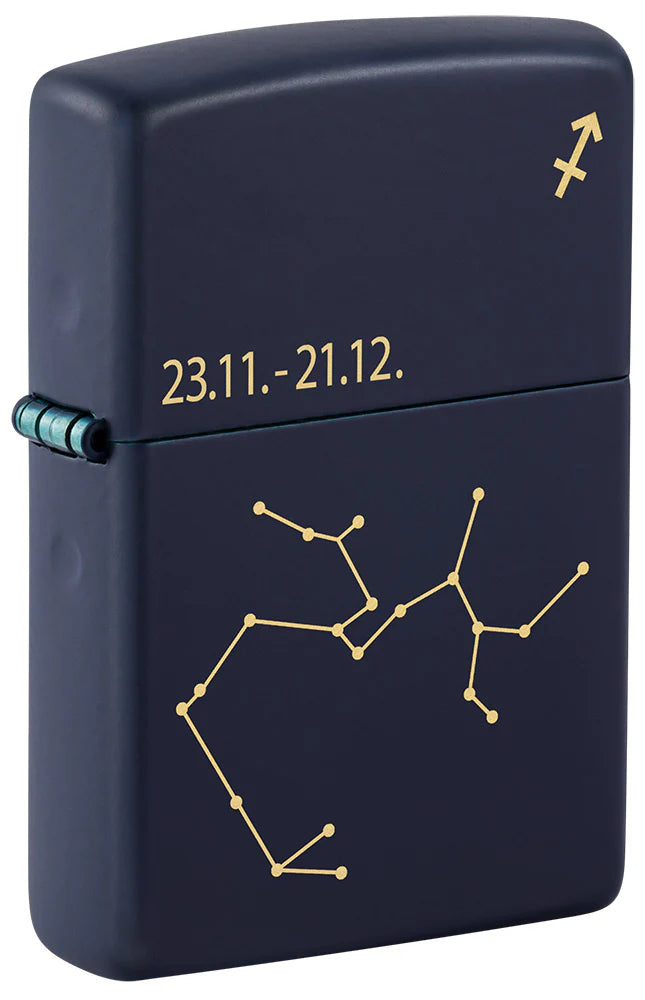 Zippo Sternzeichen Schütze Vorderansicht