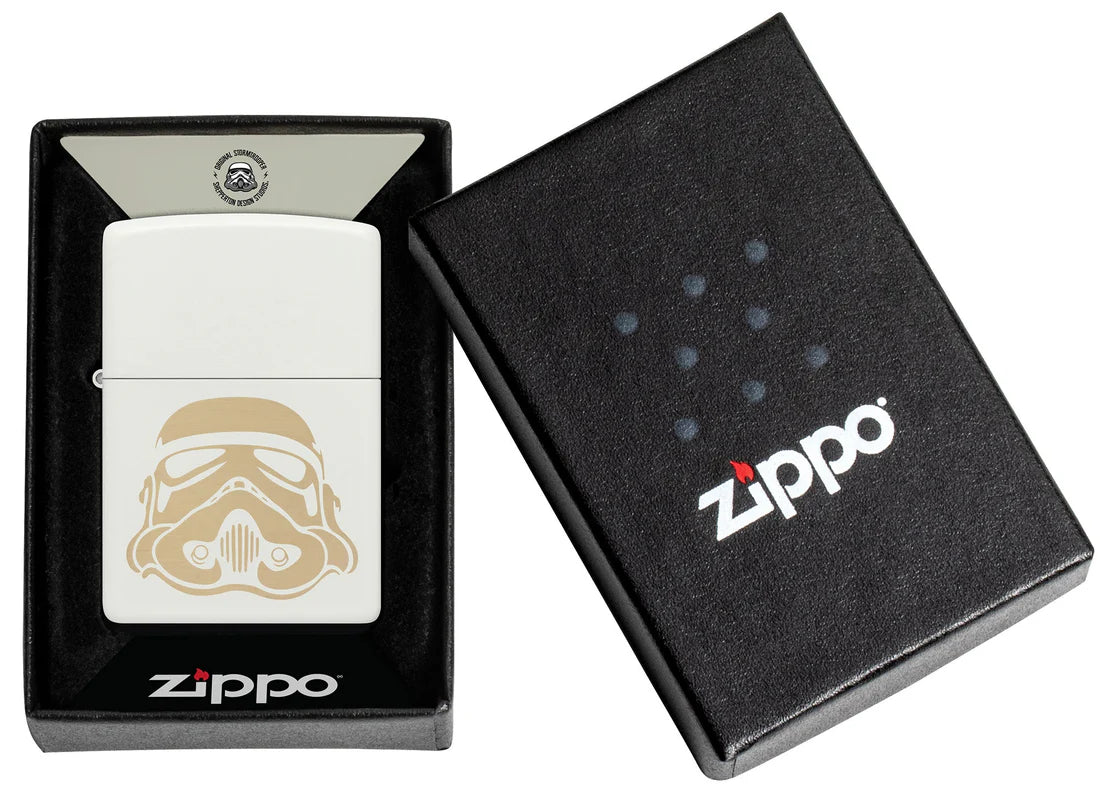 Zippo Feuerzeug mit Stormtrooper Helm in Geschenkverpackung one box