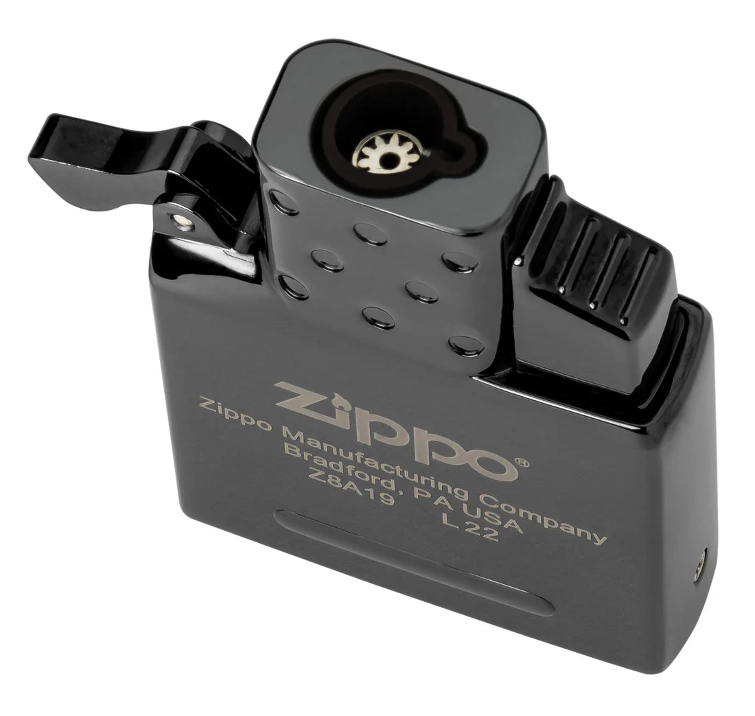 Zippo Single-Flame Einsatz schwarz von oben.