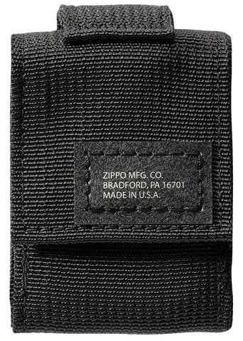 Zippo Geschenkset Black Crackle Black