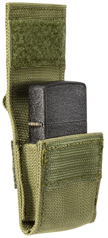 Zippo Geschenkset Black Crackle Green