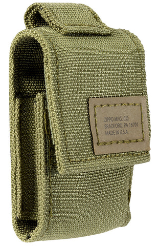 Zippo Geschenkset Black Crackle Green