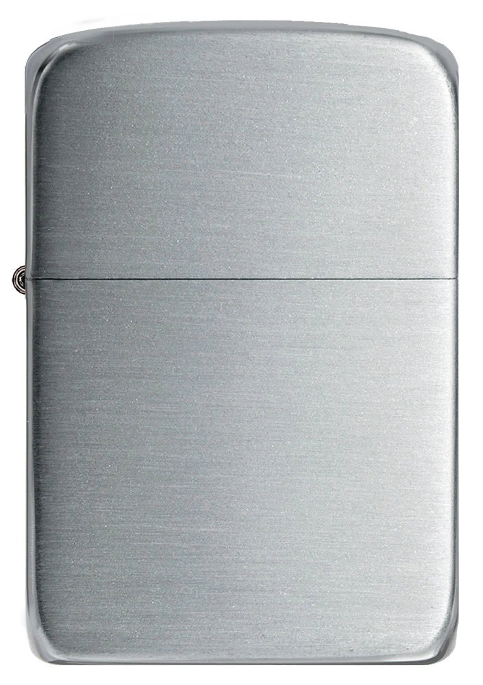 Zippo Sterling Silver 1941 geschlossen mit schlichter Hand Satin Silver Oberfläche