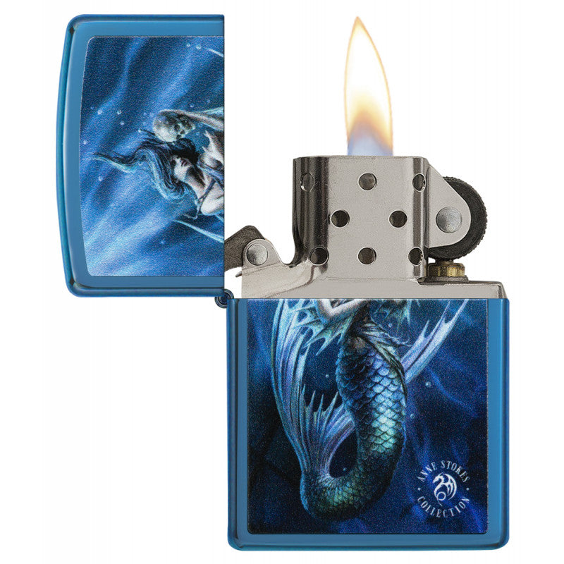 Zippo Anne Stokes Water Skull