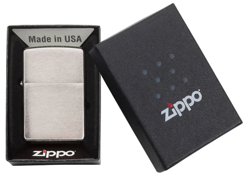 Zippo Chrome Brushed