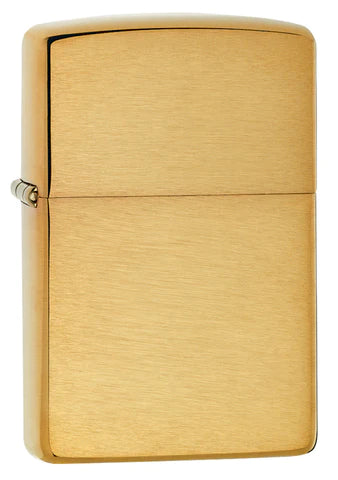 Zippo geschlossen Brushed Brass