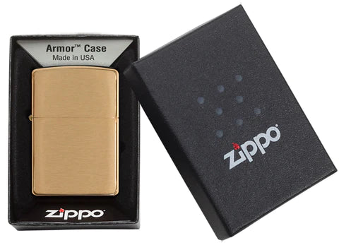 Zippo Armor Brass Brushed