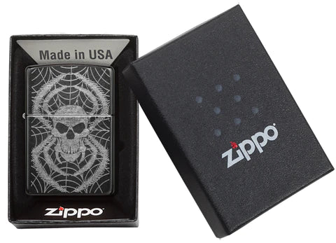 Zippo Skull Spider