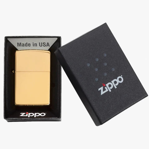 Zippo High Polish Brass