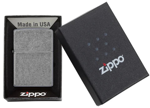 Zippo Antique Silver