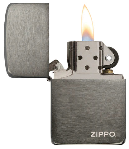 Zippo Replica 1941 Black Ice Logo