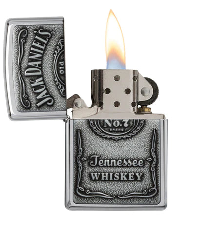 Zippo Jack Daniel&#39;s Chrome