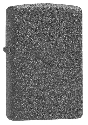 Das Zippo Benzinfeuerzeug Iron Stone hat eine ganz spezielle Oberfläche. In leichtem grau gehalten und strukturiert wie eine Steinoberfläche. Iron Stone