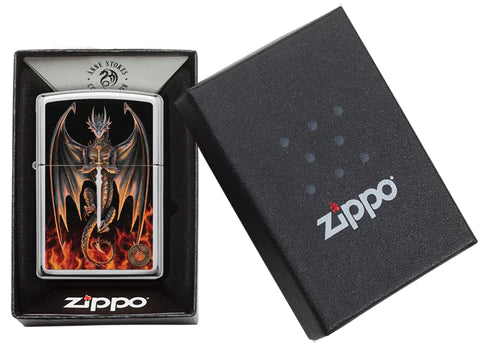 Zippo Anne Stokes Flying Dragon