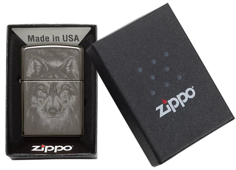 Zippo Wolf Design
