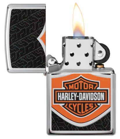 Zippo Harley-Davidson orange