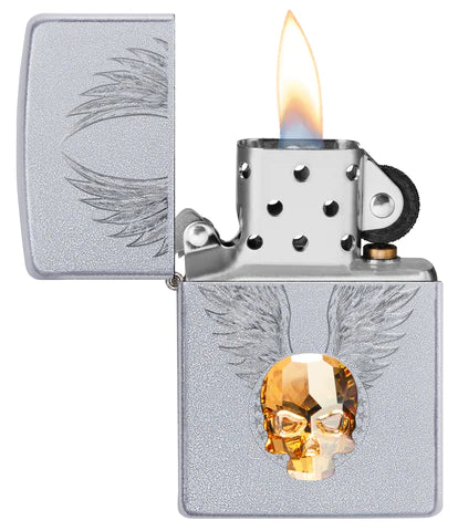 Zippo Gold Skull