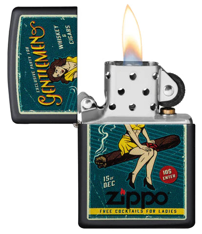 Zippo Cigar Girl