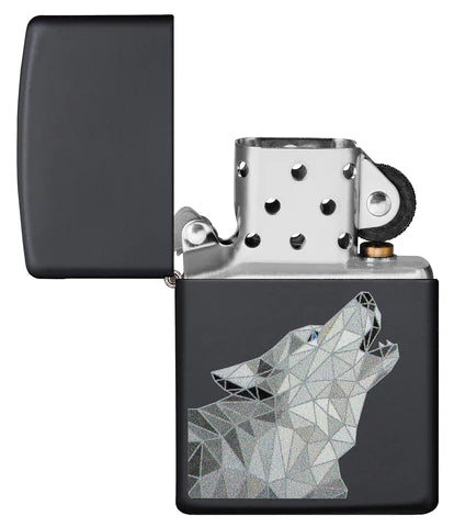 Zippo Wolf Polygonal