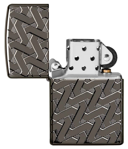 Zippo Geometric Weave