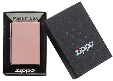 Zippo High Polish Rose Gold