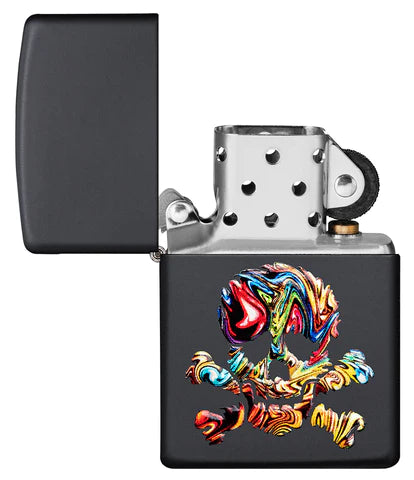 Zippo Color Skull