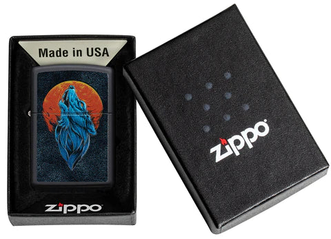 Zippo Wolf Texture