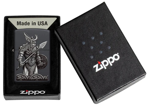 Zippo Viking black