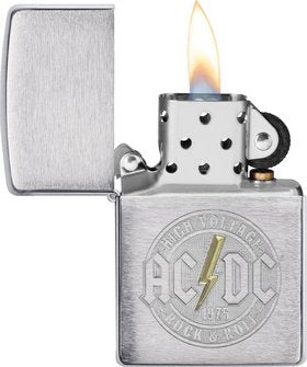 Zippo AC/DC Chrome