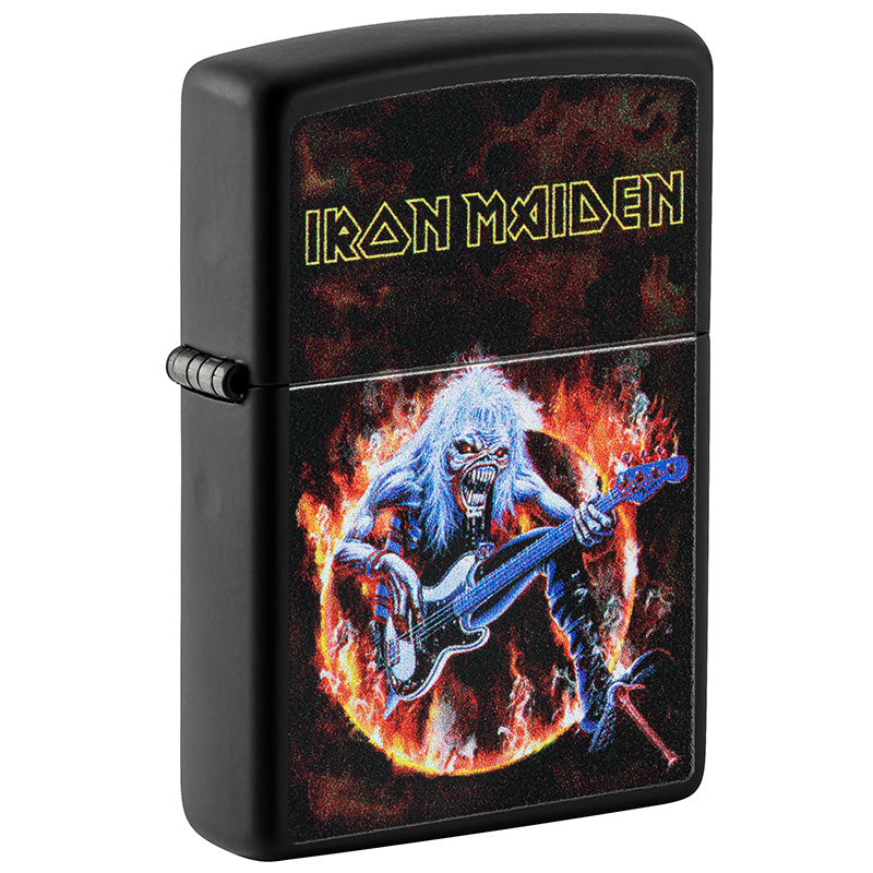 Zippo Iron Maiden Guitar Fire